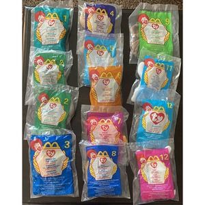 Beanie Babies lot of 13 Rare McDonalds 1998-1999